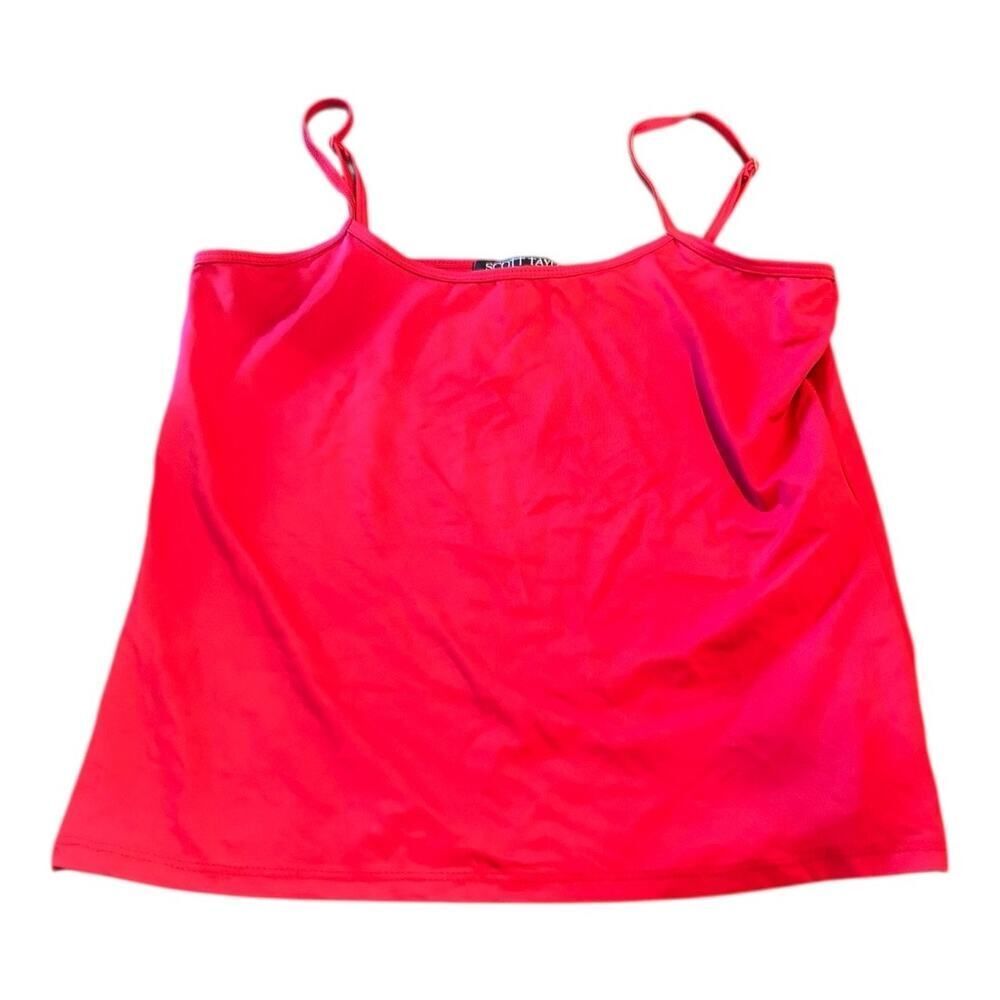 Scott Taylor Red Camisole Tank Size M